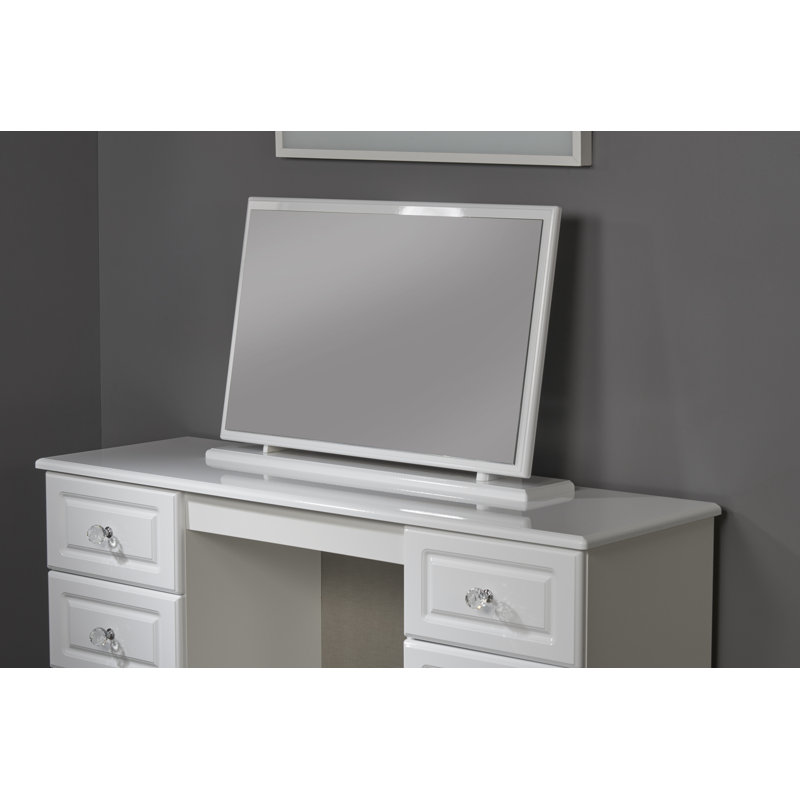 Fully Assembled Jacey Rectangular Dresser Mirror