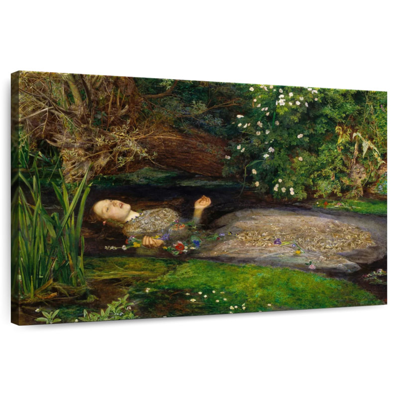 Leisha Ophelia 1851, H 26 po x l 39 po