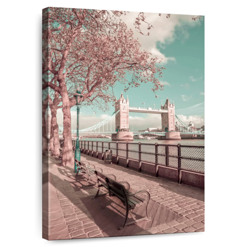 Thames Riverside et Tower Bridge, H 39 po x l 26 po