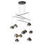 Brooklyn 10-Light Double Shade Mobile Pendant - Bronze - Sterling - Long Overall Height-1088556880-1088556885-1088556888