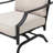 3-Piece Outdoor Patio Rocking Set with Cushioned Chairs and Side Table-11715721