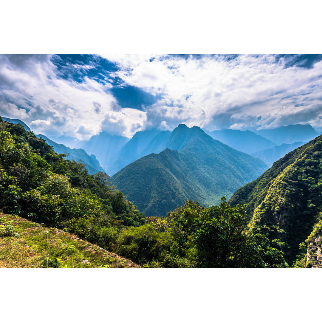 Leinwandbild Der Inka-Trail in Peru