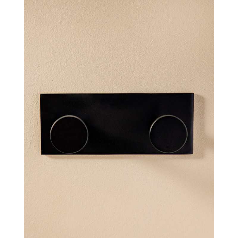 Square Towel Hook made of Durable Brass, Matte White
