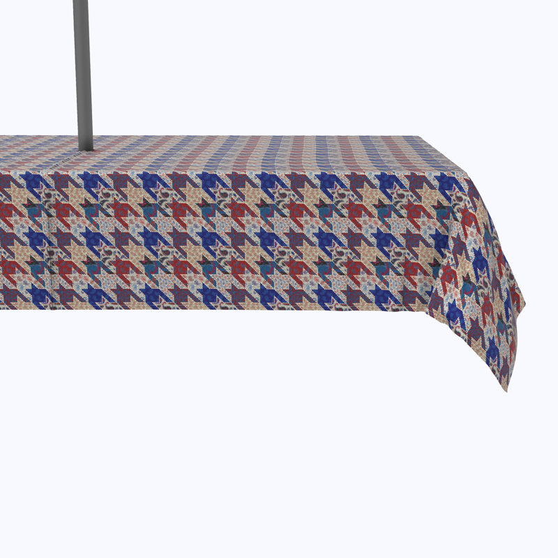 Ahrayah Canvas Texture Tablecloth, 84" x 60"