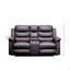 Causeuse inclinable avec housse de console centrale