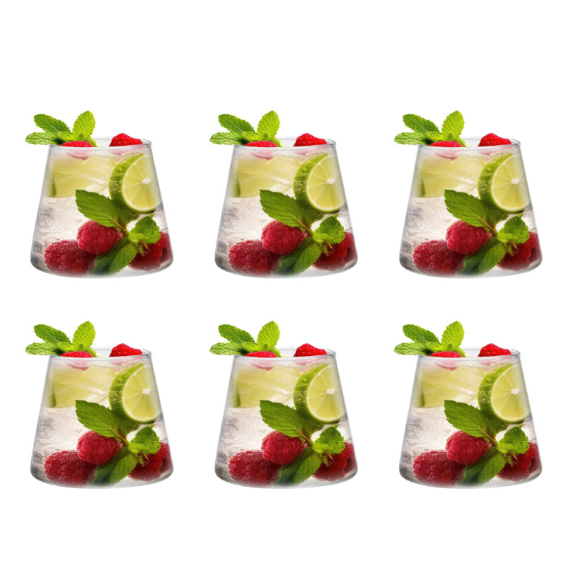 Zoha 200 ml Drinking Glass Set
