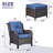 Bonia Outdoor Lounge Chair with Ottoman-1515826335