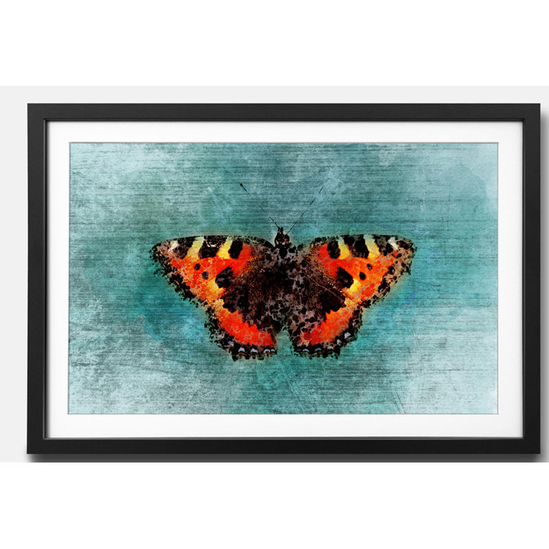 Streetart Airily - Single Picture Frame Print, 64cm H x 84cm W x 2.2cm D