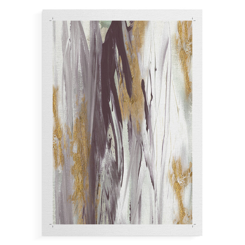 Améthyste Tumultueuse I - Impression sur toile seulement - NON-CADRE, H 27 po x l 18 po