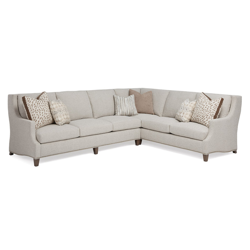 Gigi Sectional, Banks Balsam, Ebony
