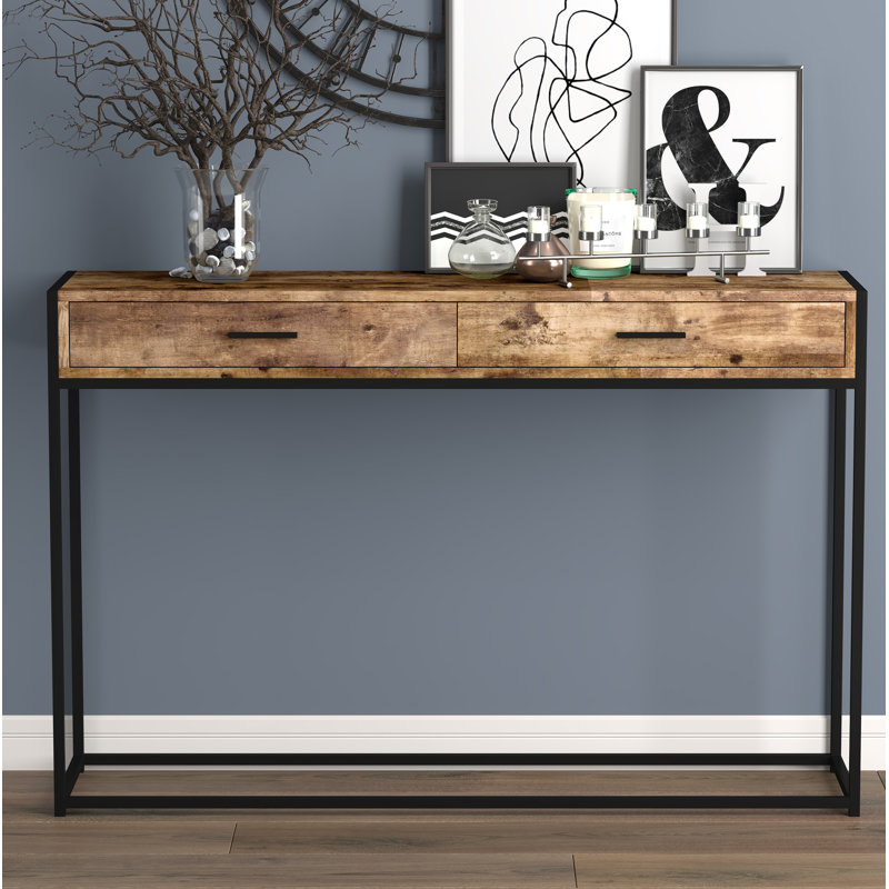 Ikeda 48'' Console Table, Brown