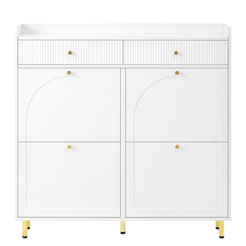 16 Pair Shoe Storage Cabinet