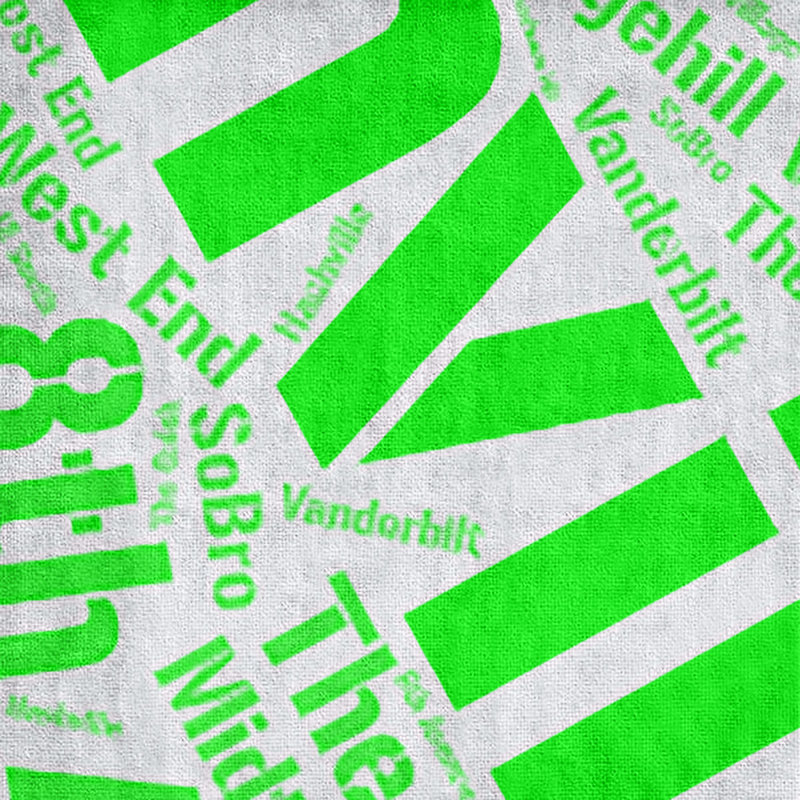 Bath Towel, Green, Microfiber, Nashville