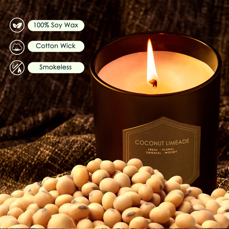 Scented Jar Candle, Coconut Limeade