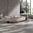 Light luxury oval marble coffee table-122914013