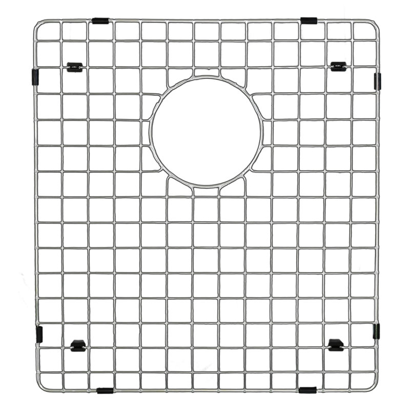 Karran 15-1 / 4 po X 17 po Grille inférieure en acier inoxydable