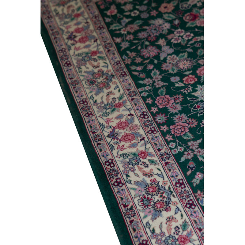 Wool Floral Area Rug