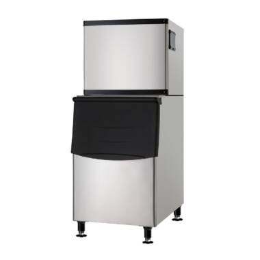 Costway 15 in. 80 lb. Built-In Ice Maker Freestanding 24H Timer