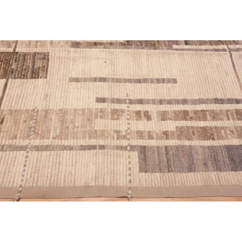Nazmiyal Collection Modern Tribal Geometric Square Room Size Rug