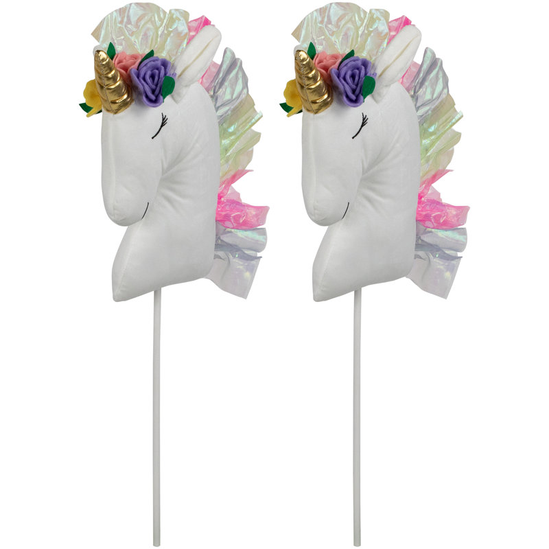 Ensemble de 2 choix de licorne en peluche 24 po