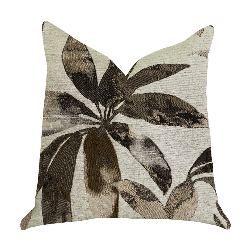 Coussin de luxe à tons de baie Santorini, 16 po x 1 po, Coussin décoratif