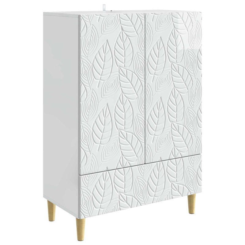 66cm Sideboard, High Gloss White