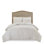 3 Piece Tufted Cotton Chenille Palm Comforter Set Offdoes Not Applywhite King