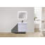 Base de meuble-lavabo simple 23,5 po mural seulement-57912220