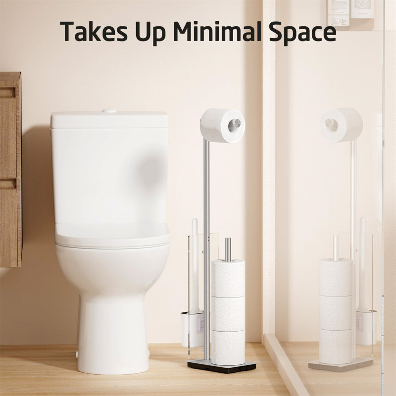 Free Standing Toilet Paper Holder