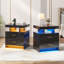 Table de chevet 2 tiroirs Ashten-891896768