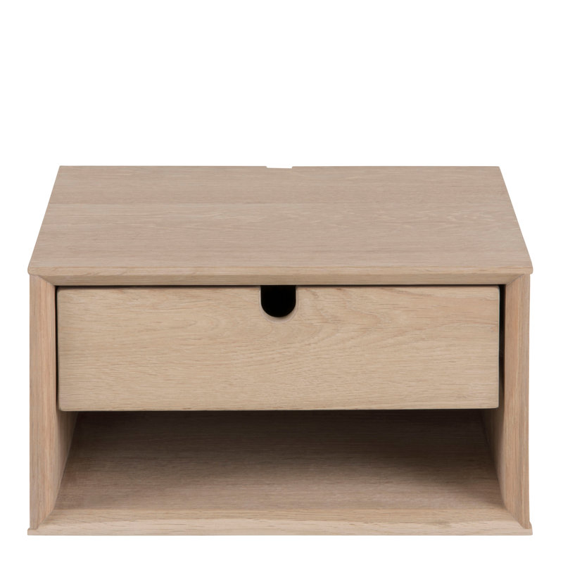 Avenly 37cm W Manufactured Wood Bedside Table
