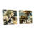 Coconut Grove Tropical Pattern - Coastal Tropical Acrylic Wall Art Glass Set Of 2-103921900