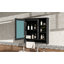 Armoire à miroir murale 30 po 2 en 1 avec tablette réglable, charnières à fermeture en douceur, panneau de fibres à densité moyenne de haute qualité, pour meuble-lavabo, salon, rangement de chambre à coucher-1253095879