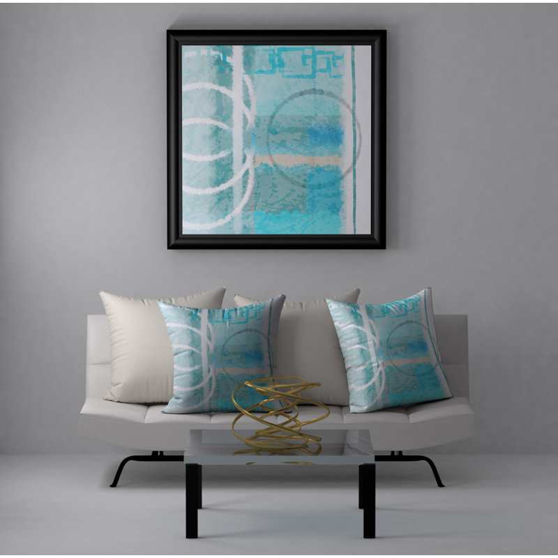 Housse de coussin carrée/insert, 24" X 24"