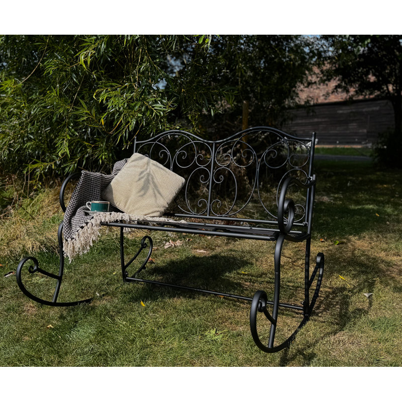 Eunice Iron Outdoor Bench