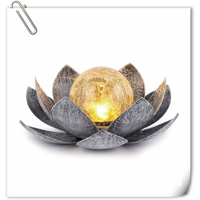 Decoration 3.6'' Solar Powered Integrated LED Lawn Ornament