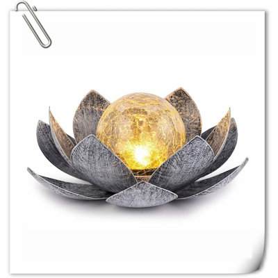 Decoration 3.6 " Solar Powered Integrated LED Lawn Ornament