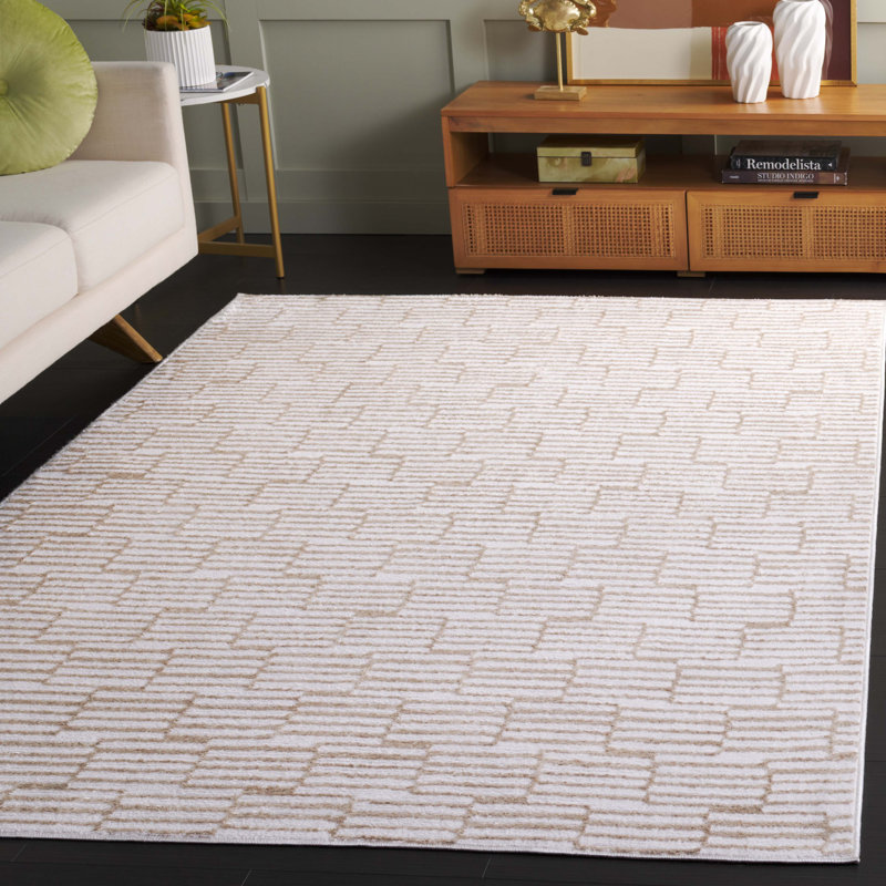 Marneshia Performance Solid Color Rug, Rectangle 9' x 12'