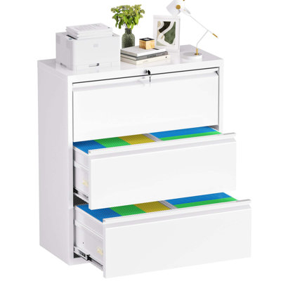 Lateral File Cabinet With Lock