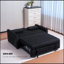 Canapé-lit coulissant polyvalent avec dossier réglable et mousse haute densité pour plus de confort et d'espace