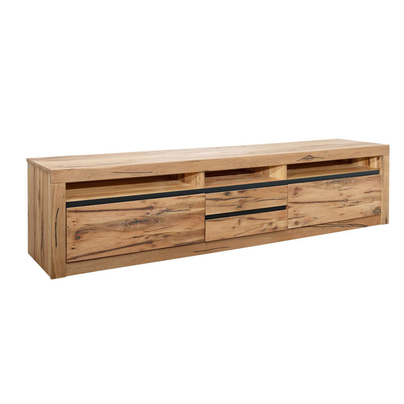 Montreux Unfinished TV Stand for TVs up to 88", Ecru