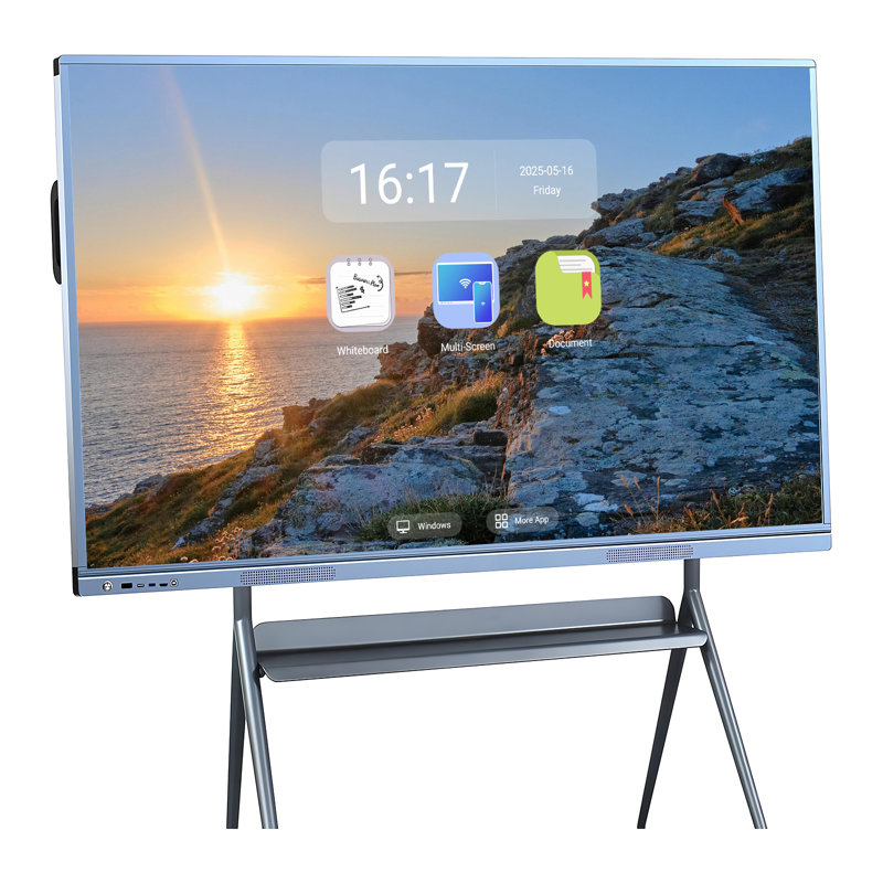 Tableau interactif JYXCN, maximisez votre engagement! Tableau blanc interactif tout-en-un à écran tactile avec double système et partage de nuage - Tableau blanc numérique pour l'éducation et le bureau?