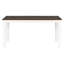 Chaise rustique 6, finition noyer, chaises et banc ergonomiques, 79,4 lb, collection en placage de bois massif, + chalet, placage, sièges, capacité de banc de 250 lb