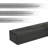 60" Solid Wood Fireplace Mantel Western Red Cedar, Wall Mounted Floating Shelf, Black Finish-902739141