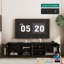 Modern 68" Led Tv Stand, Entertainment Center For Large - Screen Tvs, , Waterproof Surface Easy Care 16 Color Big Construction, Fast Installation-202848666