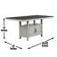 Hyland - Counter Table - Dark Grey