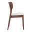 Ensemble de 2 chaises d'appoint rembourrées Modern Modern