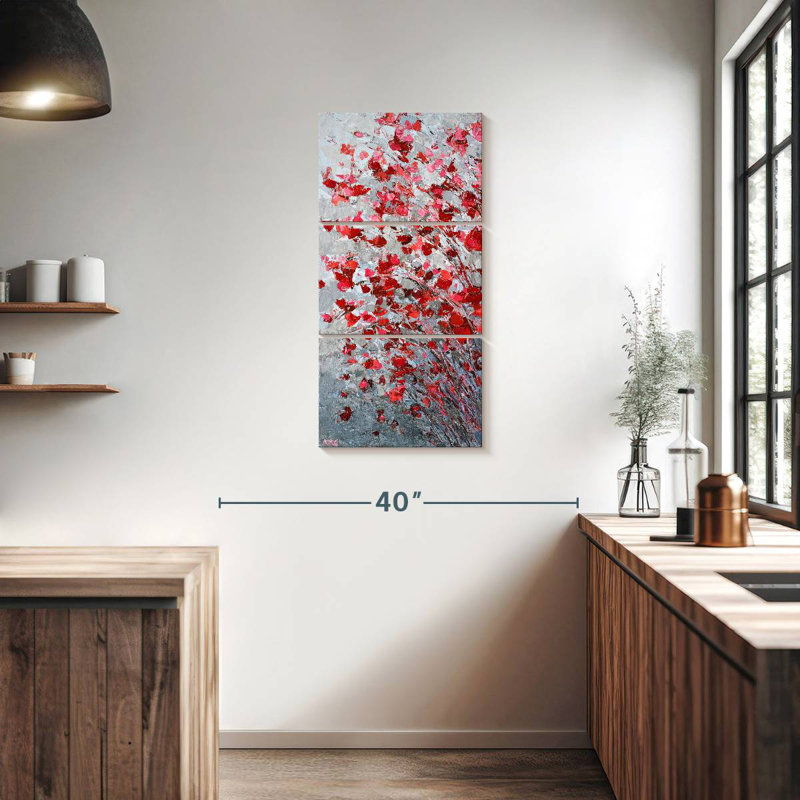 Arbre Sakura I, H 38 po x l 18 po