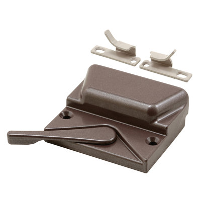 Casement And Awning Window Sash Lock, Zinc Diecast Construction, Bronze
