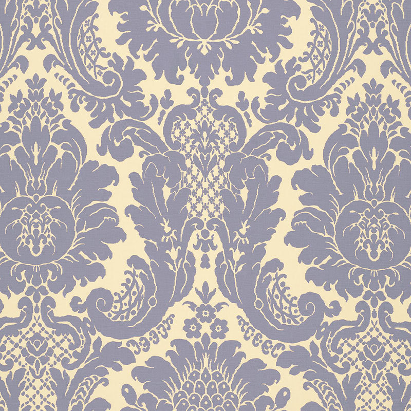 Harmon Manor II Fabric, Blue